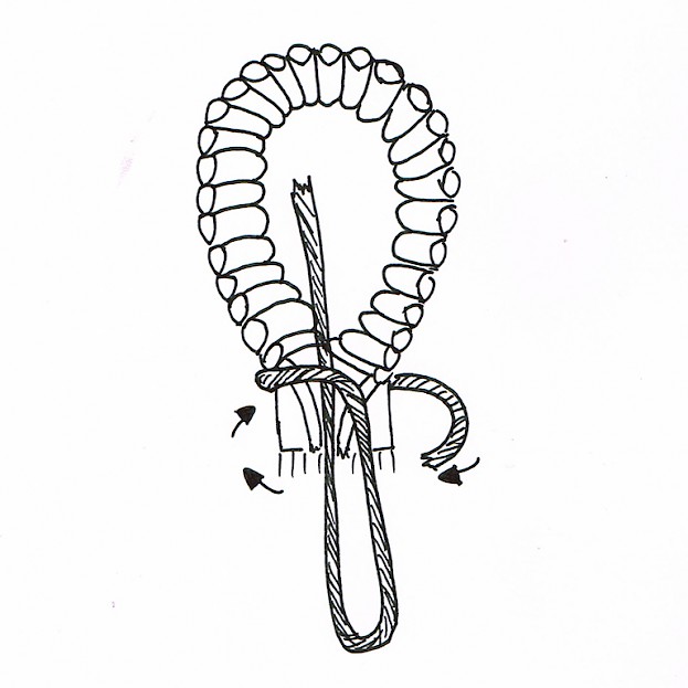 Makramee Bastelanleitung Teil 4: "Gathering knot"